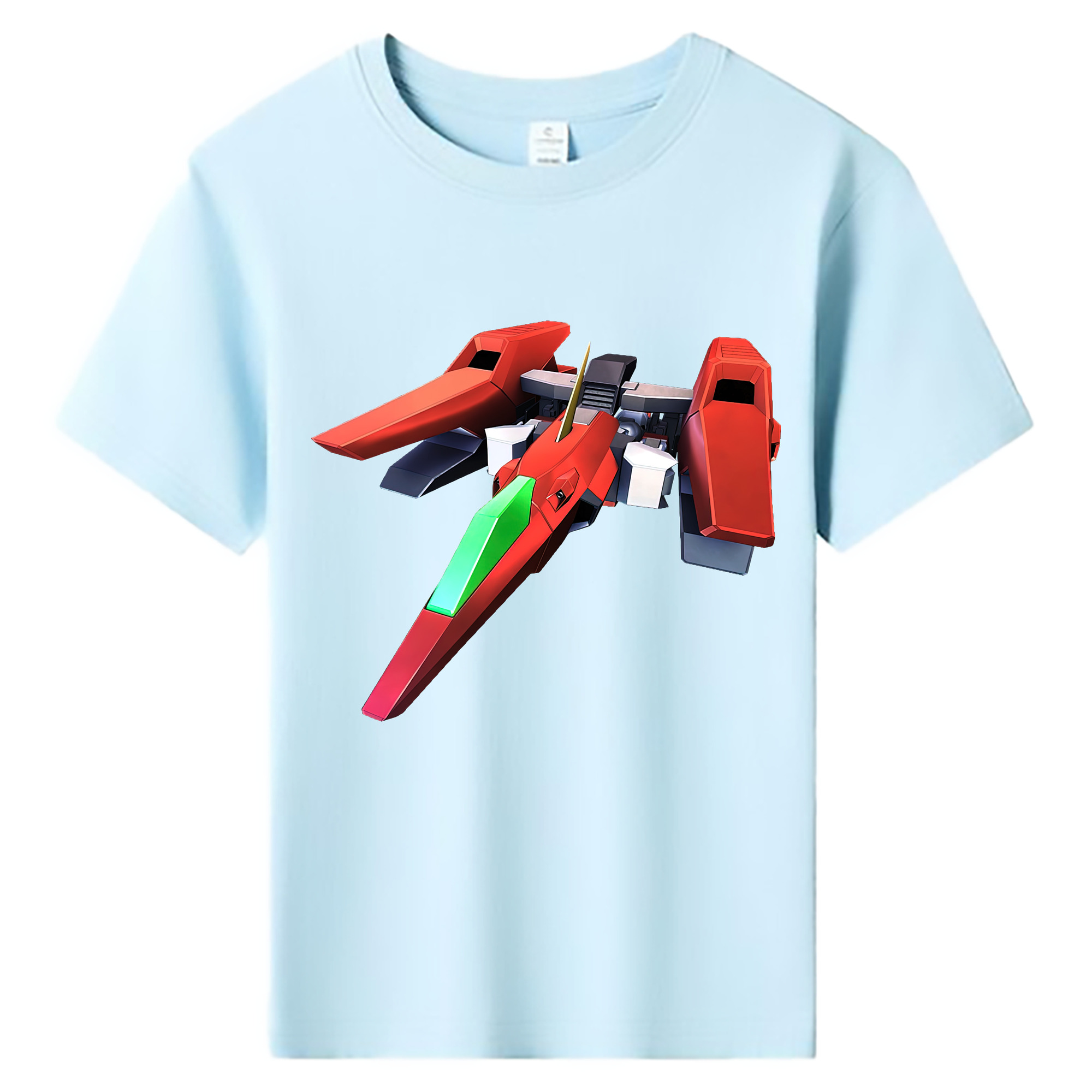 （画像用） 機動戦士ガンダム Mobile Suit Gundam 綿100％キッズTシャツ（フロントプリント）